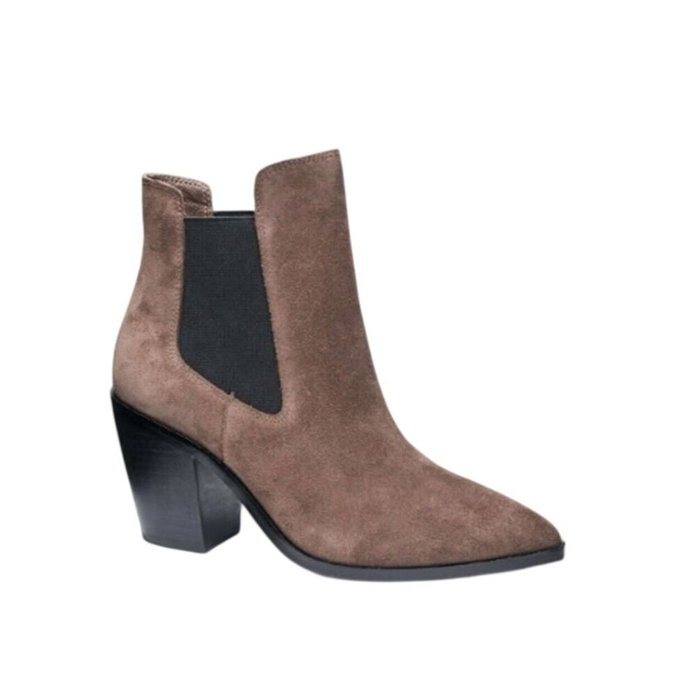 Chinese Laundry Women's Utah Western Ankle Bootie - Brown Size9.5